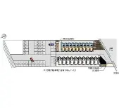 ★手数料０円★防府市田島　月極駐車場（LP）